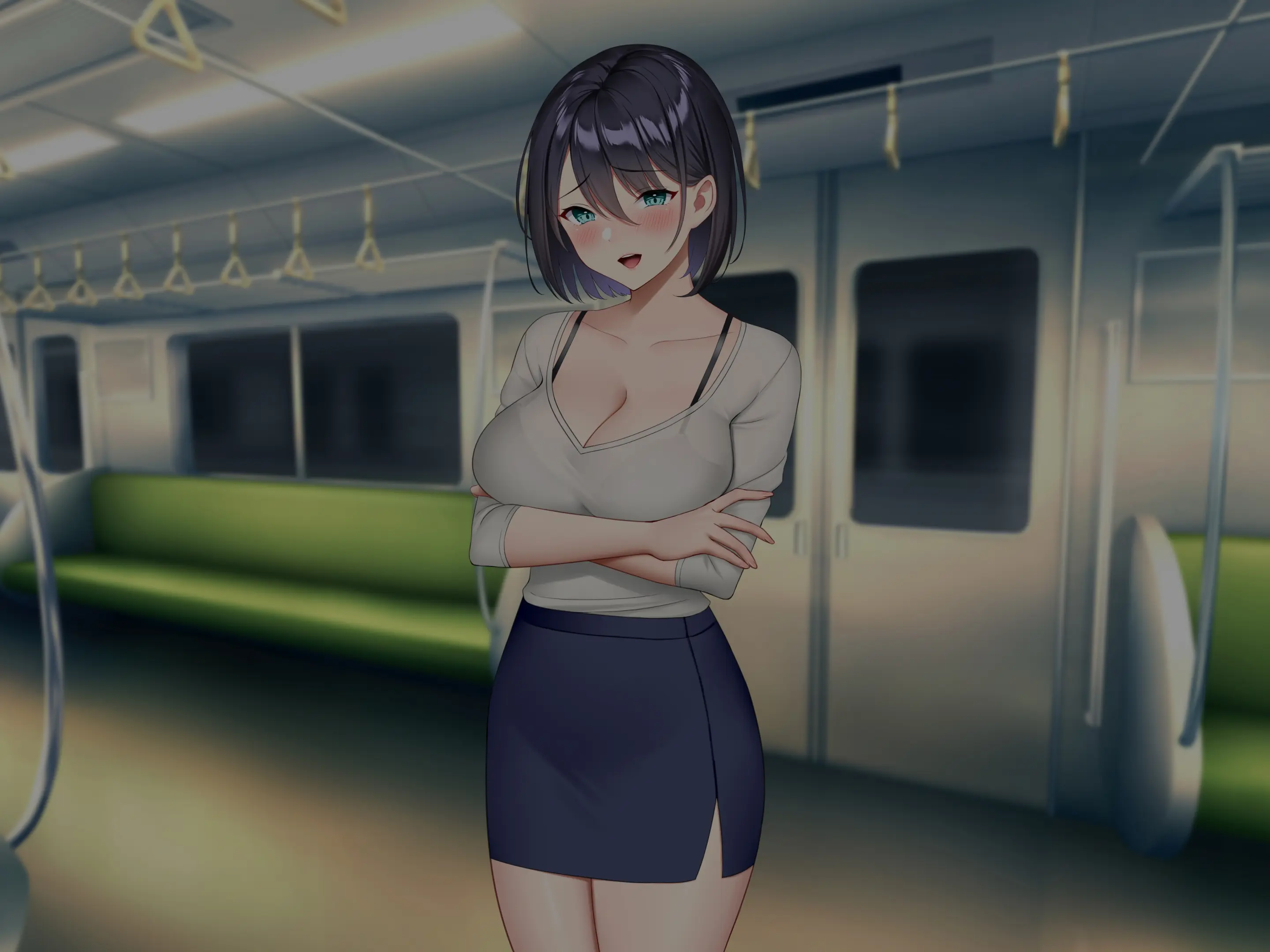 Gyaku Chikan Zuki No Bijin OL O Gyaku Ni Otoshite Hamemakutta Hanashi. | 역치한을 좋아하는 미녀 OL을 역으로 타락시켜 마구 섹스한 이야기.
